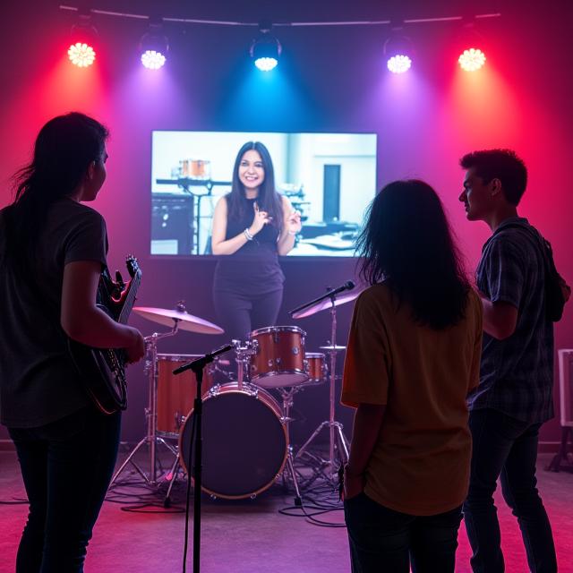 Live online coaching sessions para sa Filipino pop bands